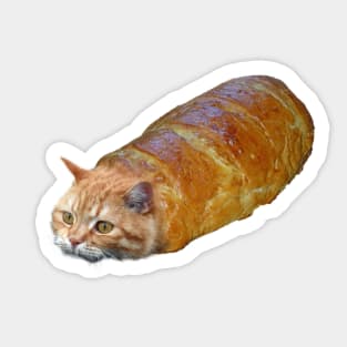 Cat Loaf Kitty Kitten Bread Breadloaf Cats Funny Sticker